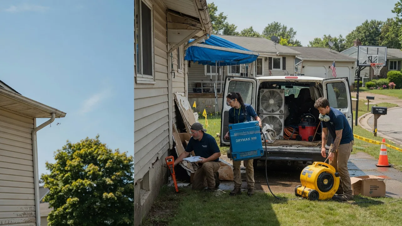 Ceiling Leak Cleanup in Windfall, IN near me
